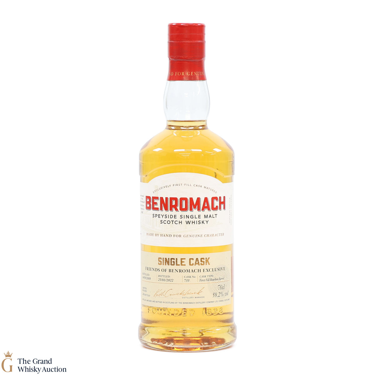Benromach - 2009 - Single Cask #733 - Friends Of Benromach Exclusive