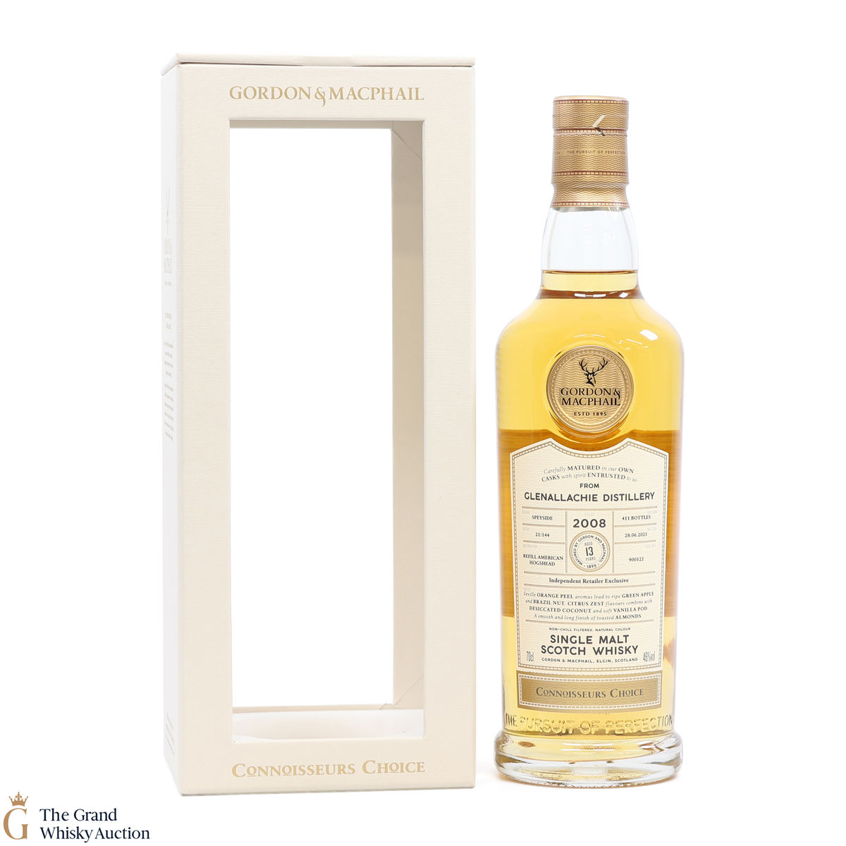 Glenallachie - 13 Year Old 2008 #900122 - Gordon & MacPhail Connoisseurs Choice