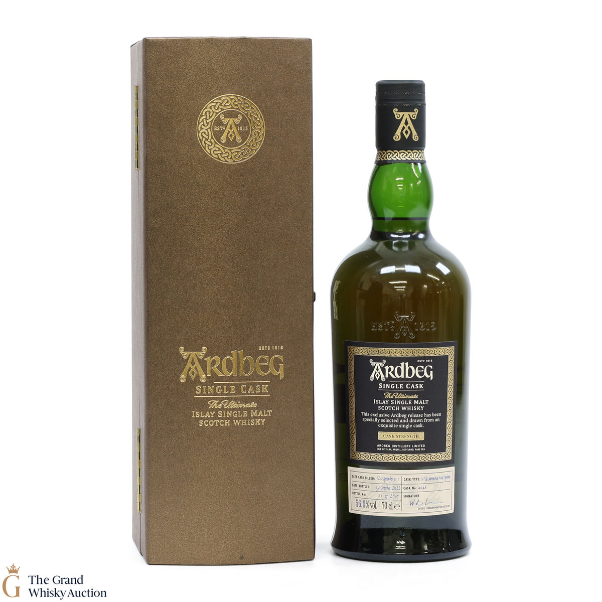 Ardbeg - 10 Year Old 2012 - Charred Red Wine Cask #4046