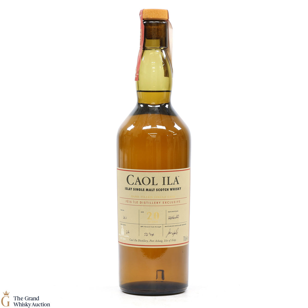 Caol Ila - 20 Year Old - Single Cask #261- Fèis Ìle 2023