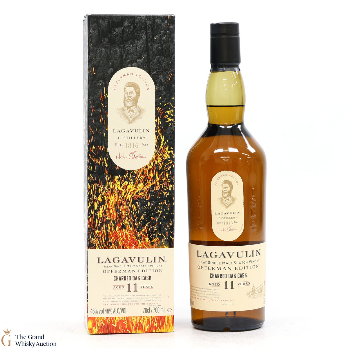 Lagavulin - 11 Year Old - Offerman Edition - Charred Oak Cask 