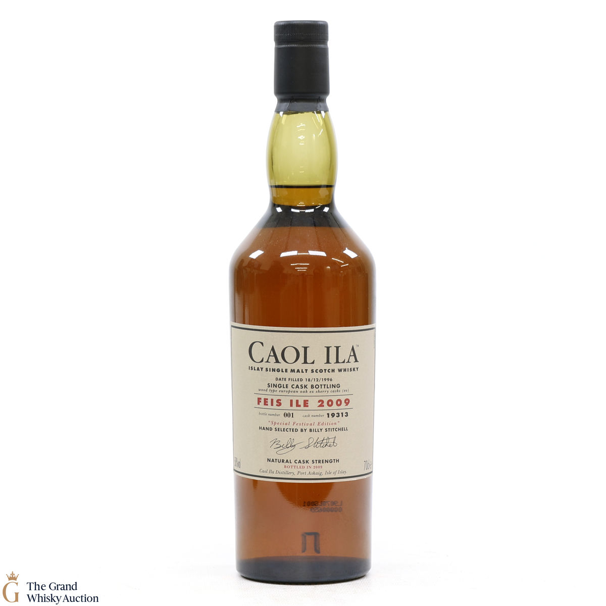 Caol Ila - 1996 Single Cask - Feis Ile 2009 - BOTTLE 1