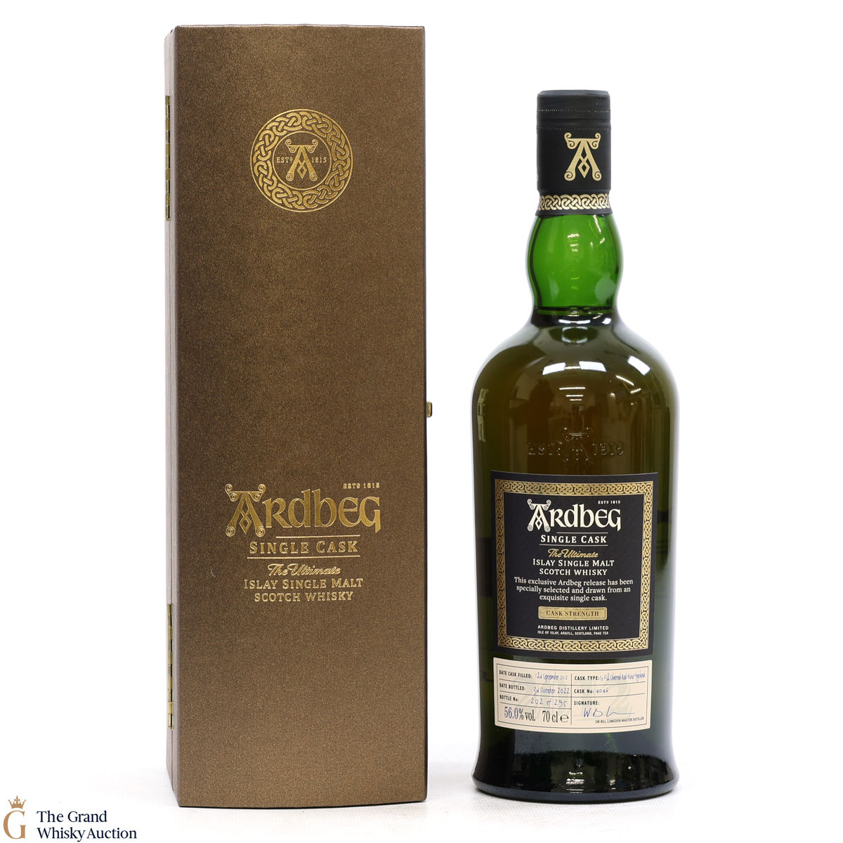 Ardbeg - 10 Year Old 2012 - Charred Red Wine Cask #4046