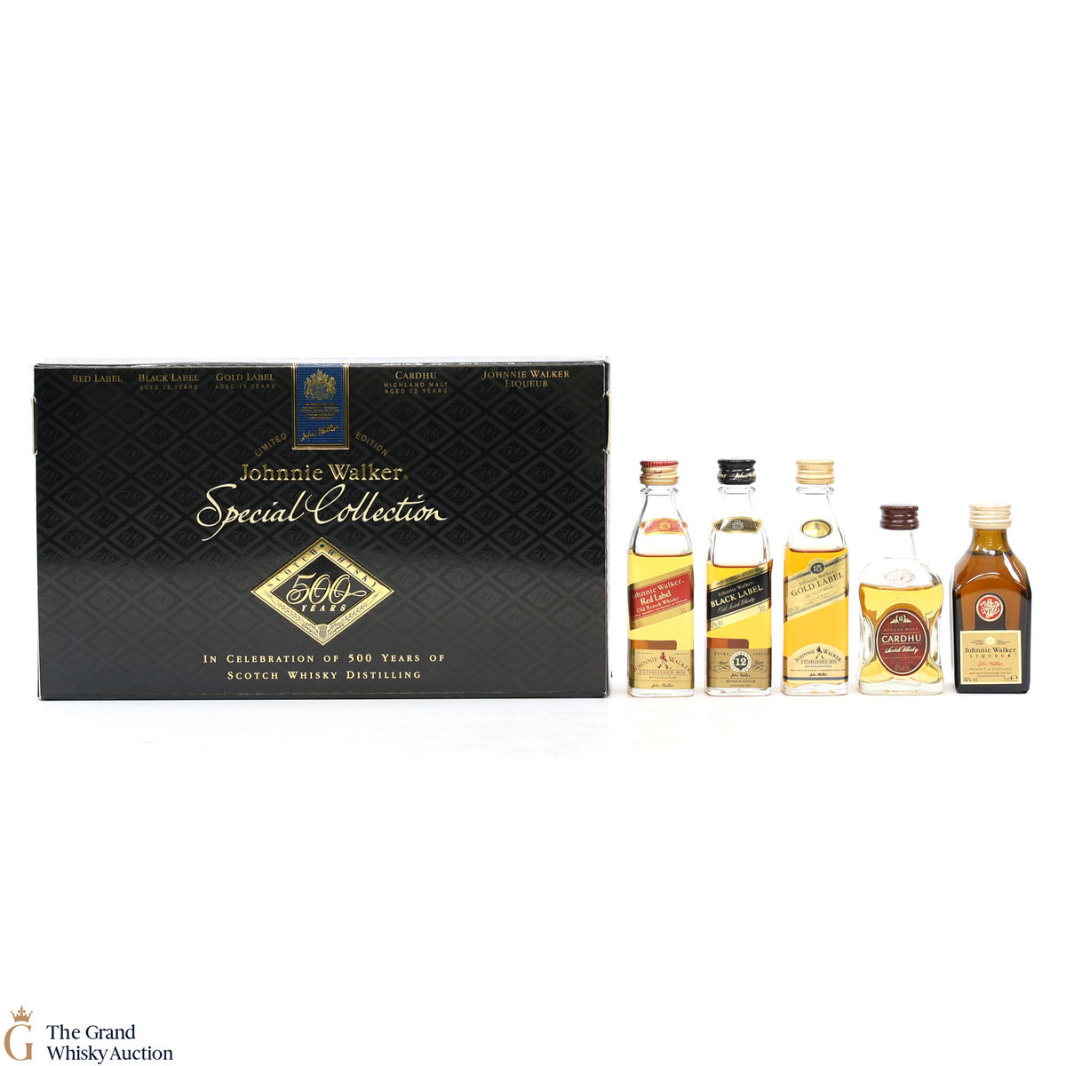 Johnnie Walker - Special Collection 500 Years Gift Set (5 x 5cl)