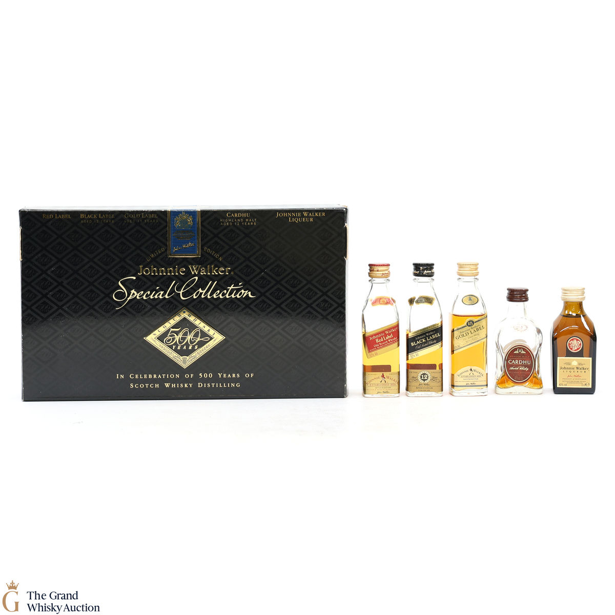 Johnnie Walker - Special Collection 500 Years Gift Set (5 x 5cl)