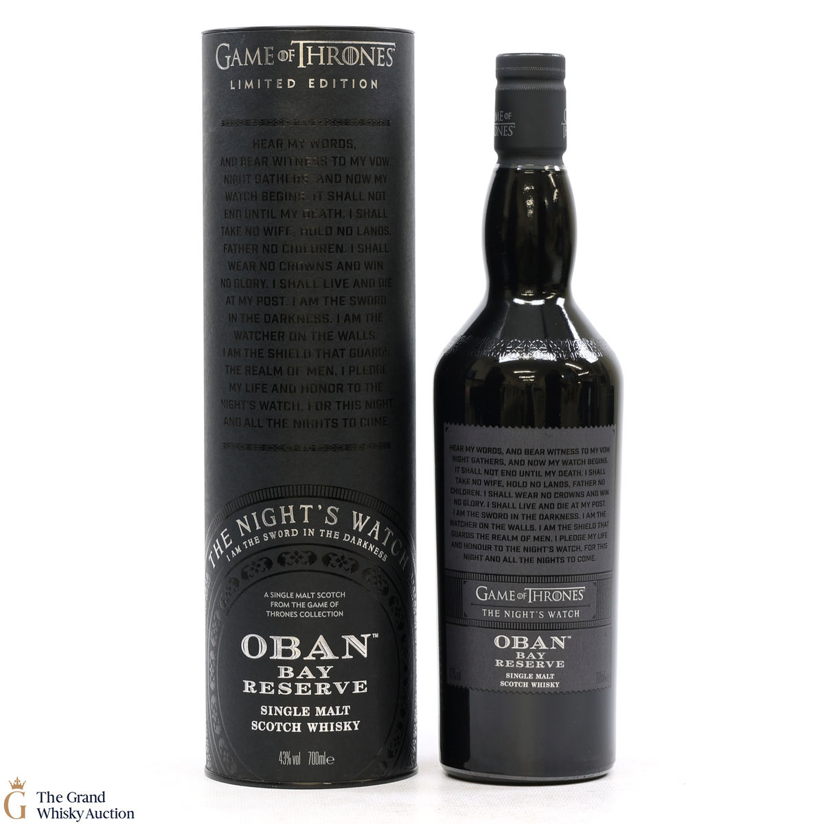 Oban - Bay Reserve - The Night's Watch - Game of Thrones