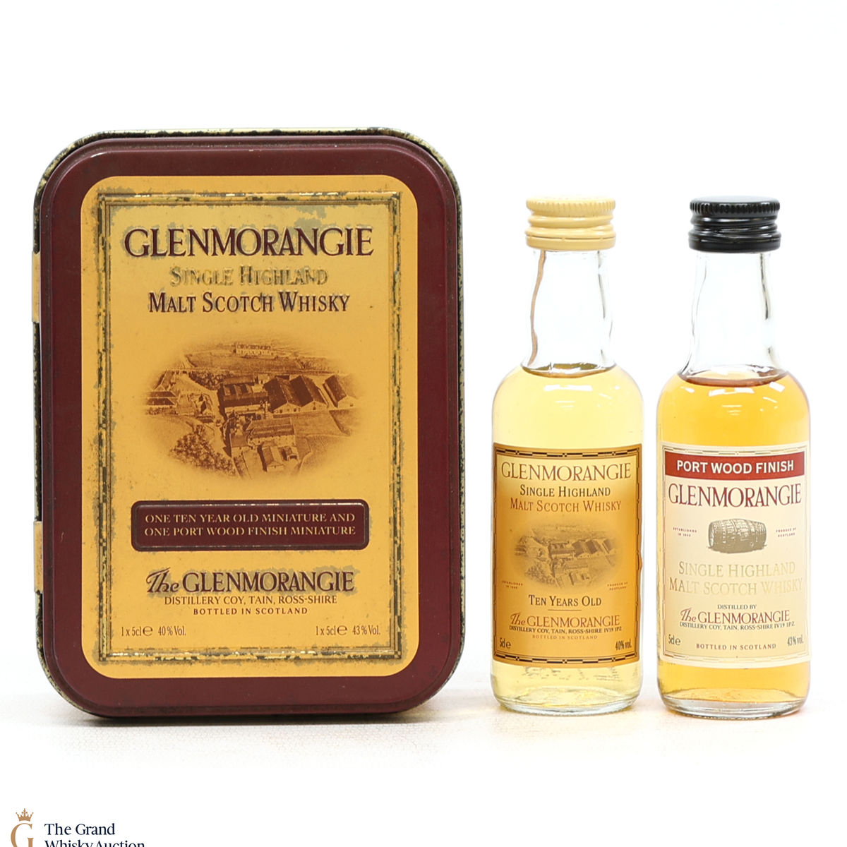 Glenmorangie - 10 Year Old & Port Wood (2 x 5cl)