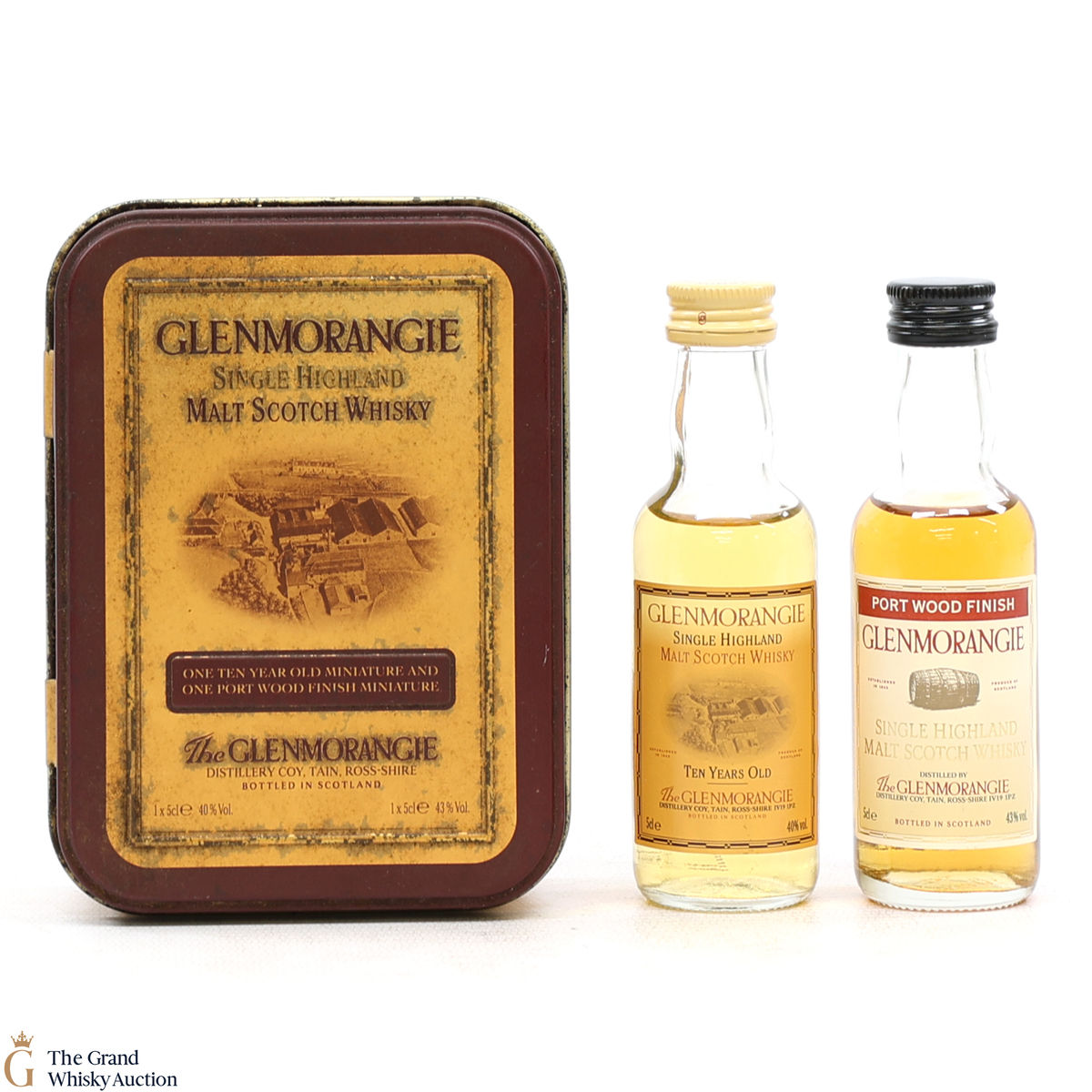 Glenmorangie - 10 Year Old & Port Wood (2 x 5cl)