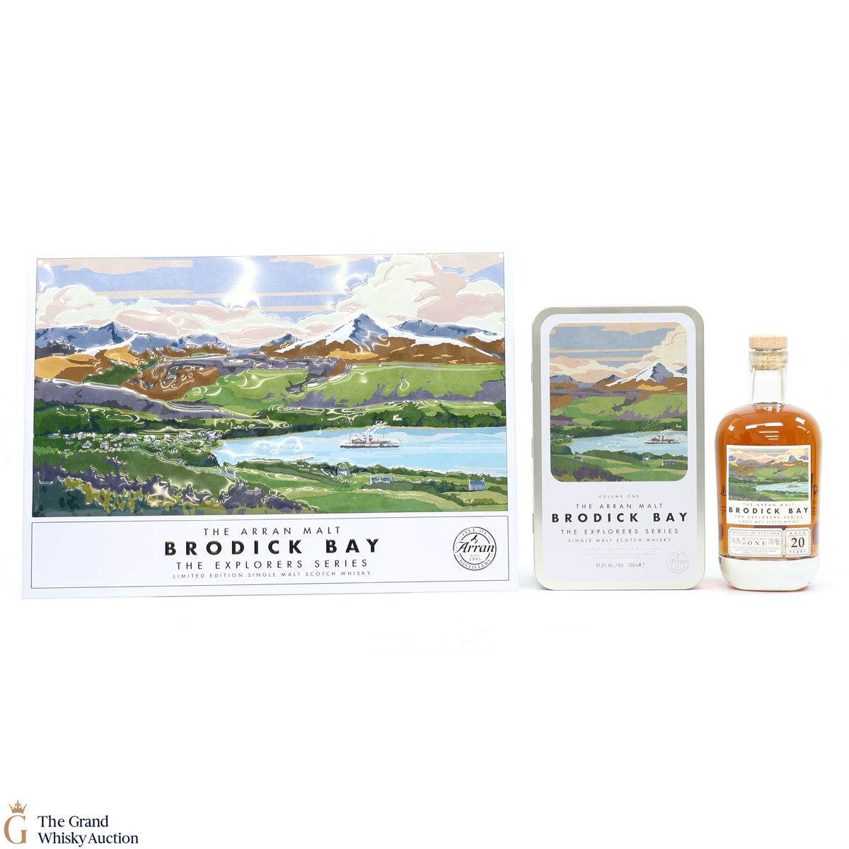 Arran - 20 Year Old - The Explorers Series - Brodick Bay - Vol.1 + Poster