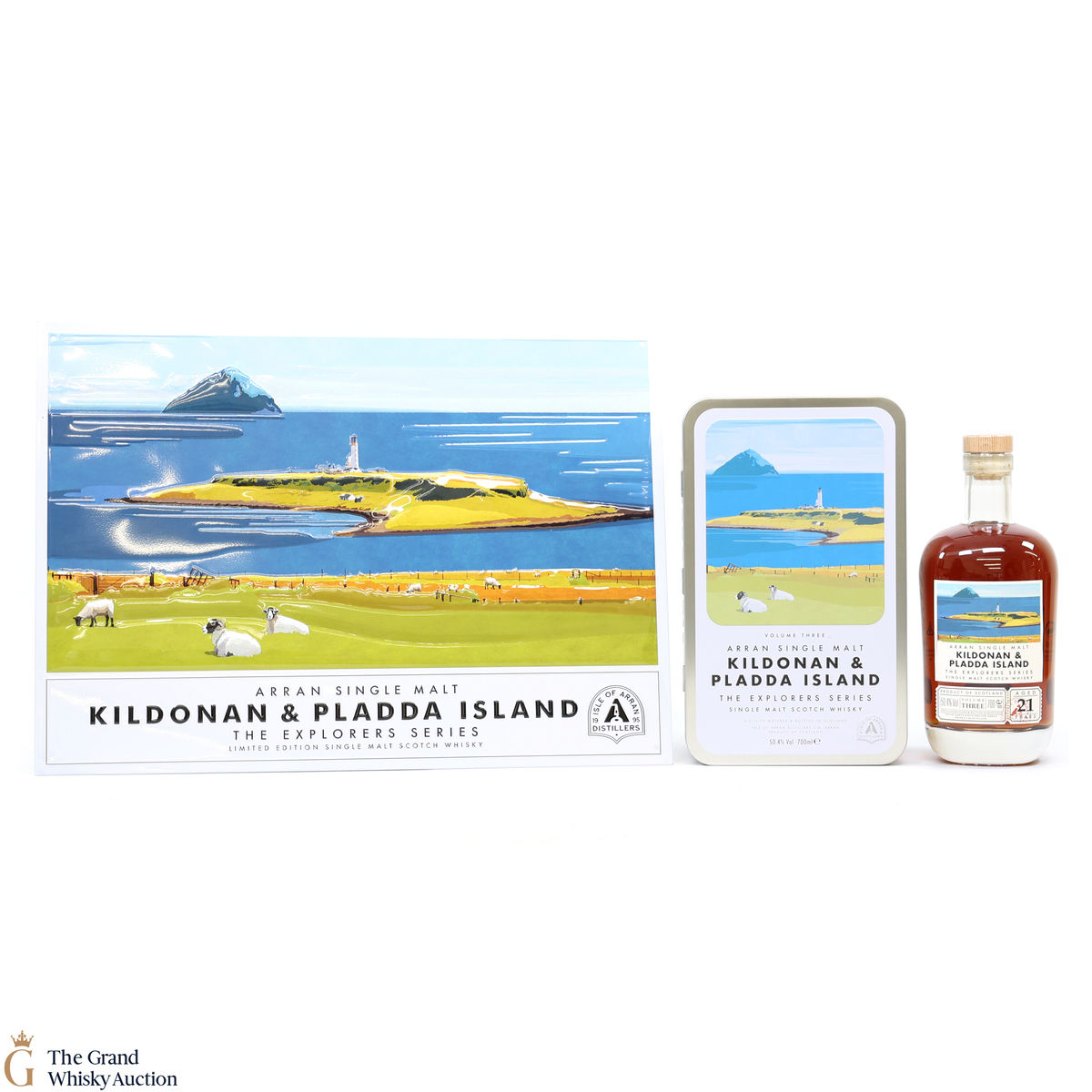 Arran - 21 Year Old - The Explorers Series - Kildonan & Pladda Island - Volume.3 + Poster
