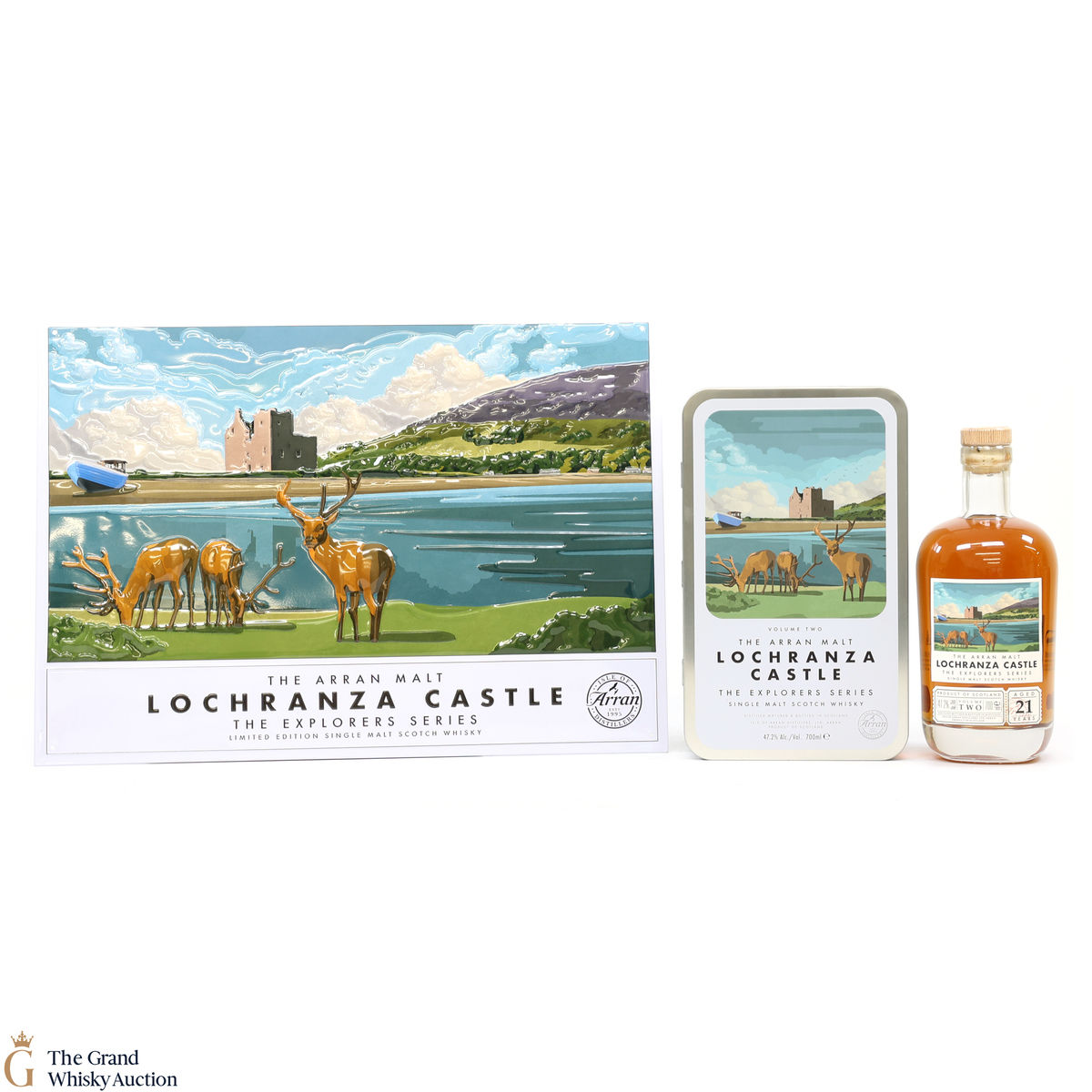 Arran - 21 Year Old - The Explorers Series - Lochranza Castle - Vol. 2 + Poster