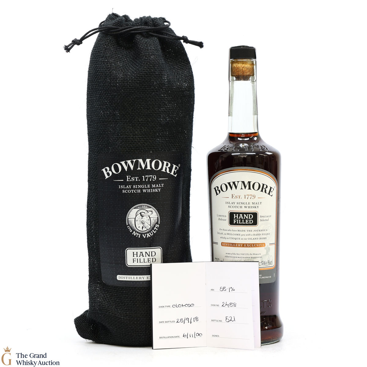 Bowmore - 17 Year Old - 2018 Hand Fill #2488