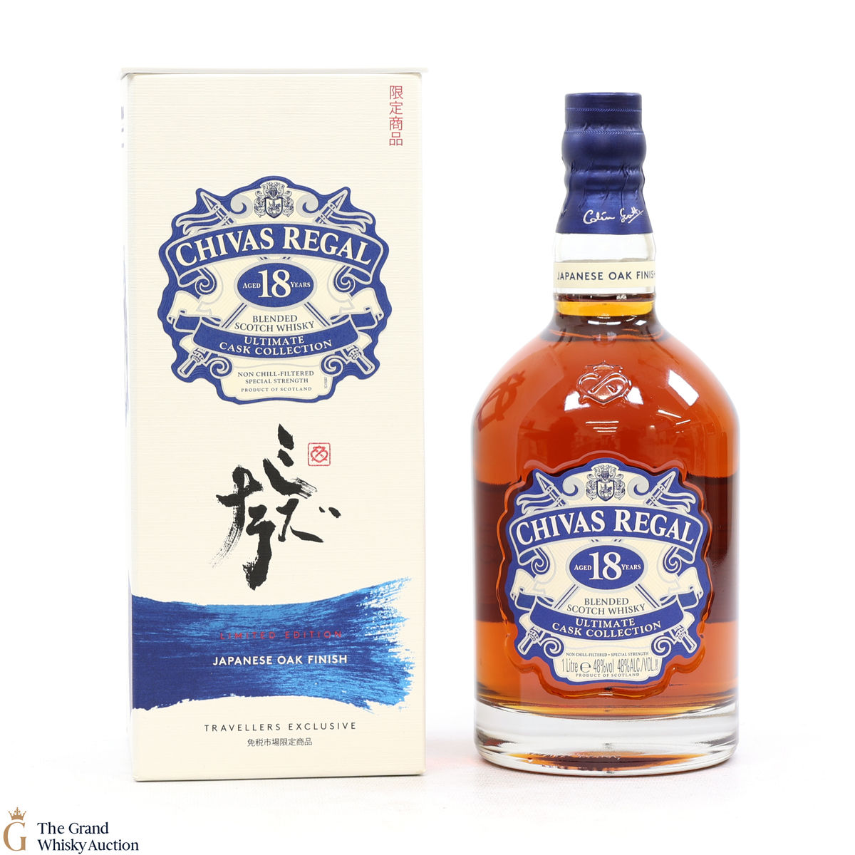Chivas Regal - 18 Year Old - Japanese Oak Finish - Travellers Exclusive (1L)