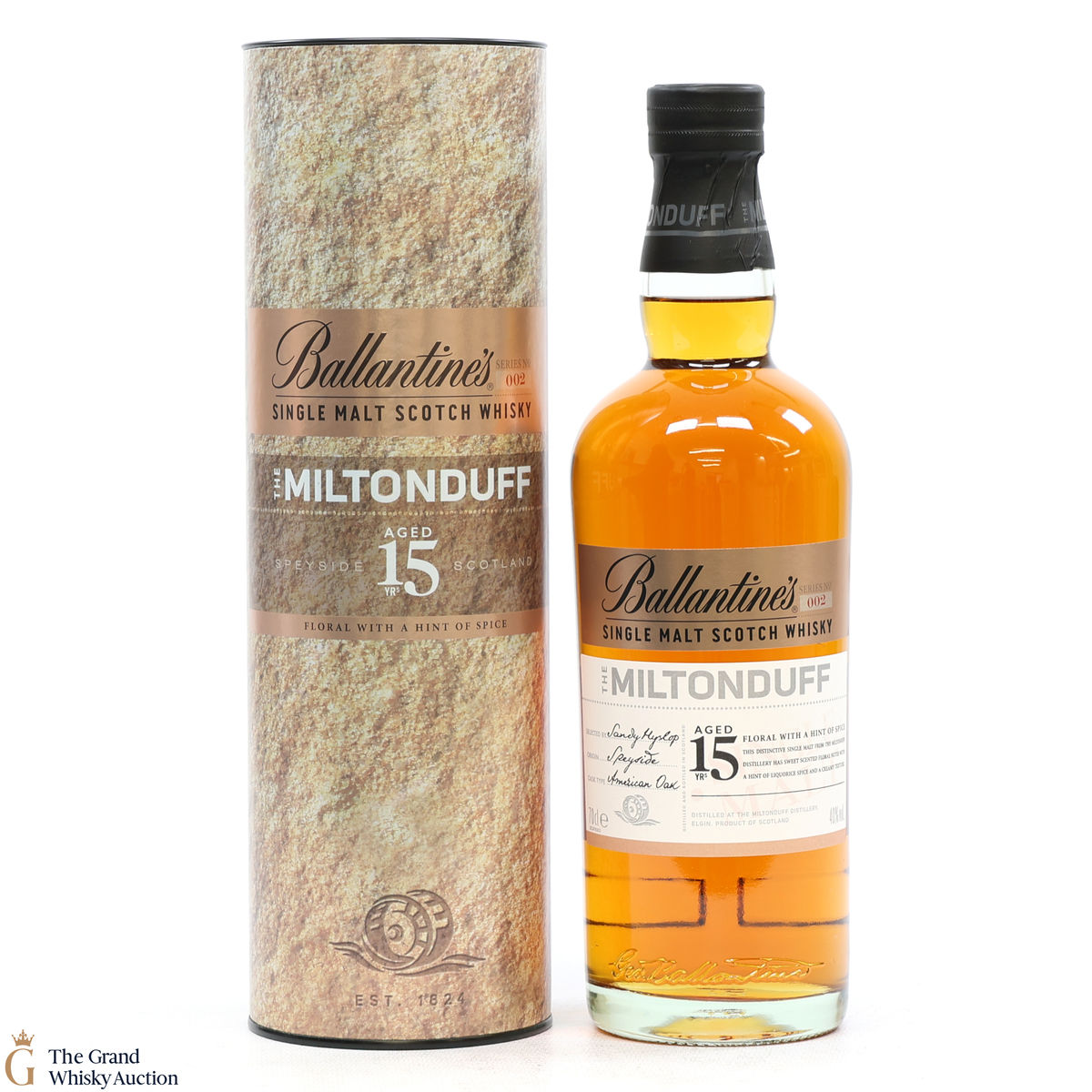 Miltonduff - 15 Year Old - Ballantine's Series #2