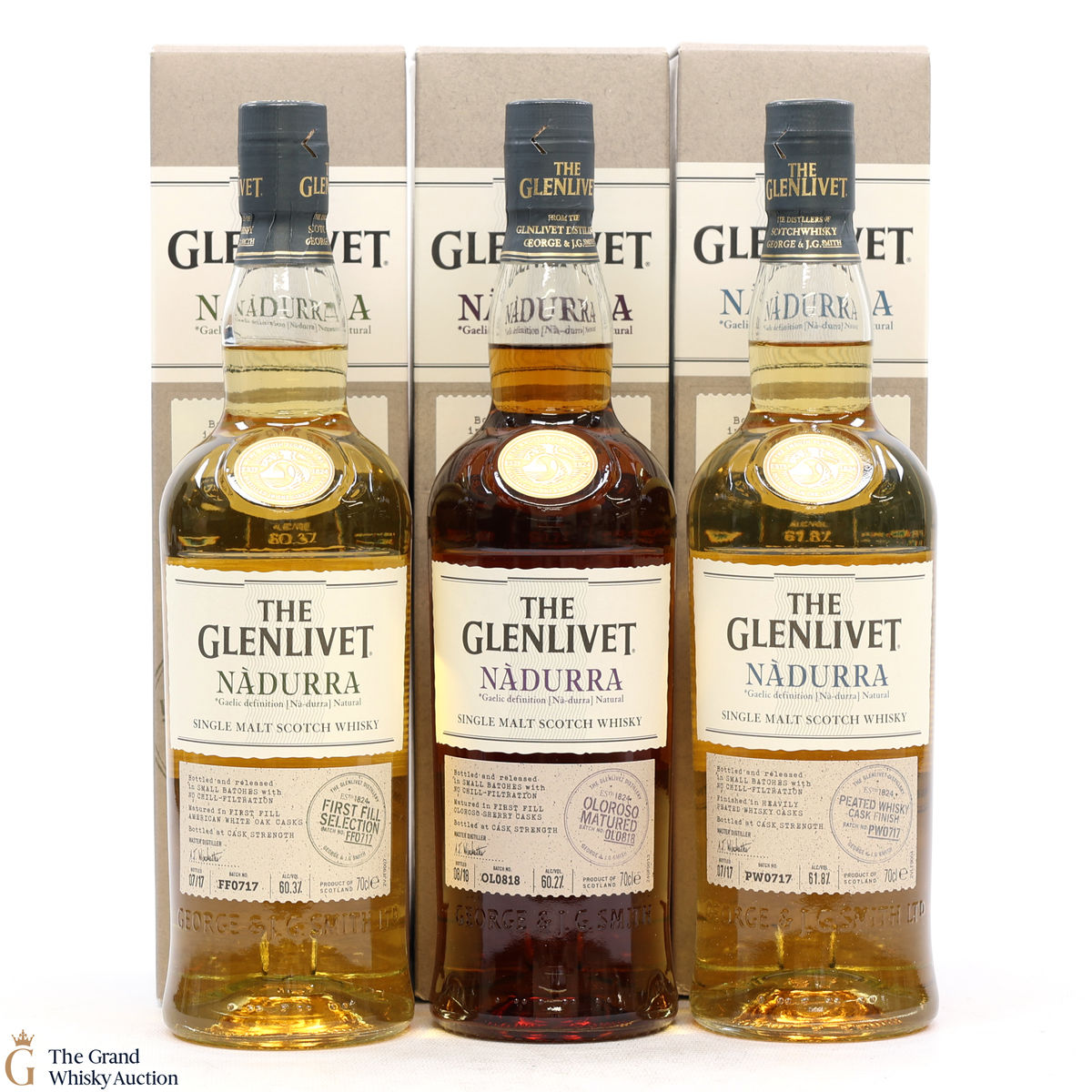 Glenlivet - Nadurra Small Batch (3x70cl)