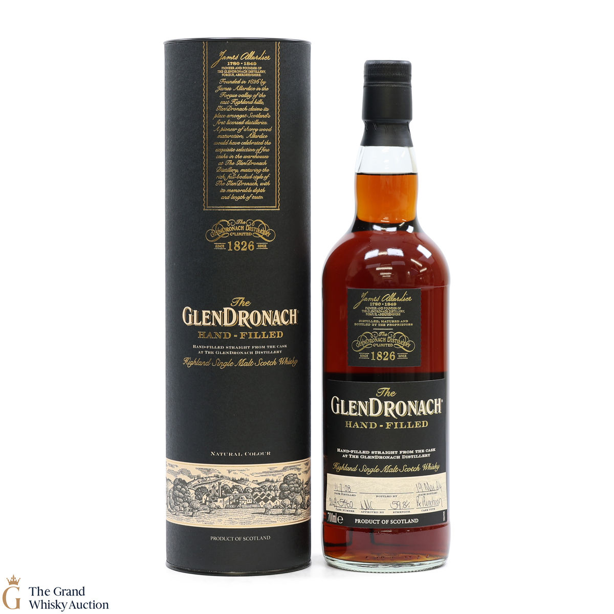 Glendronach - 15 Year Old 2008 Hand Filled Cask Strength Px Puncheon #5460
