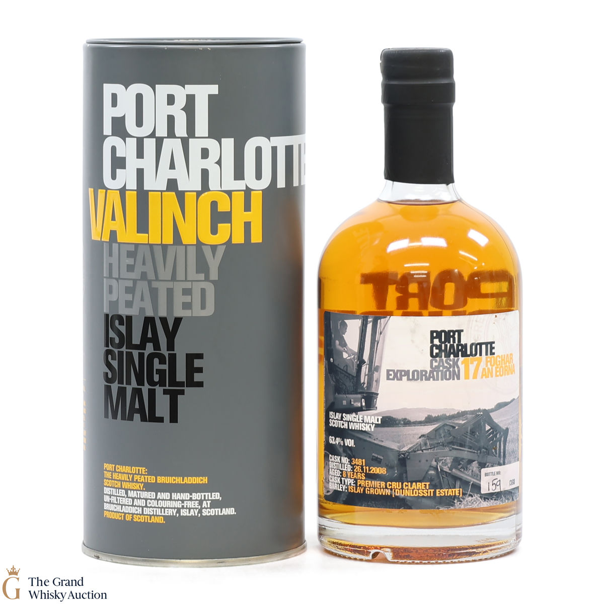 Port Charlotte - 8 Year Old - 2008 Cask Exploration Valinch #17 (50cl)