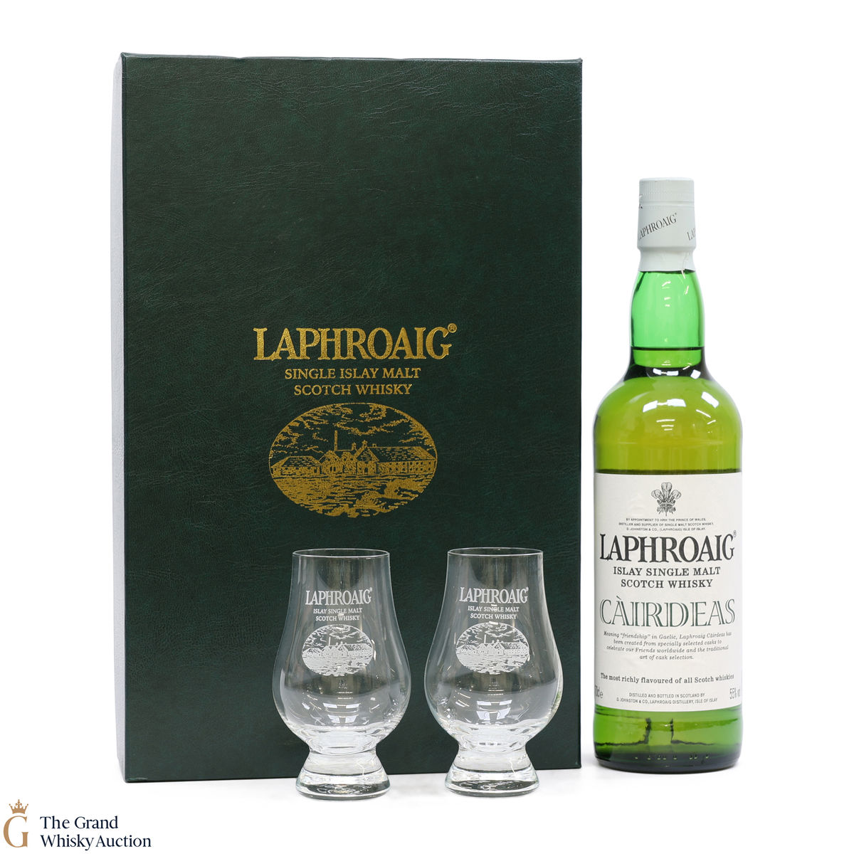 Laphroaig - Cairdeas - Feis Ile 2008 & Glasses