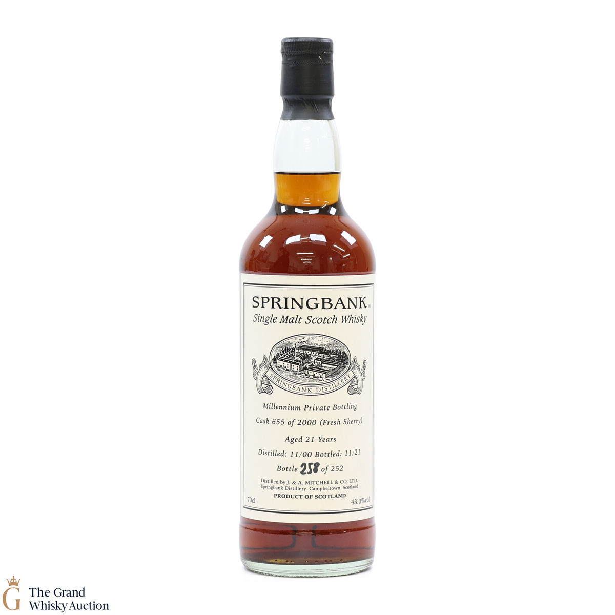 Springbank - 21 Year Old 2000 - Millennium Private Bottling 
