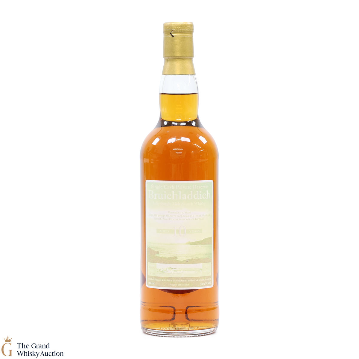 Bruichladdich - 10 Year Old - Private Chateau Y'Dquem Single Cask #527