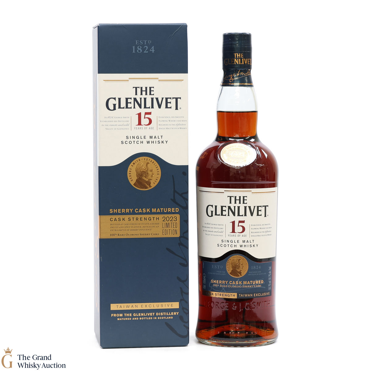 Glenlivet - 15 Year Old - Sherry Cask 2023 (Taiwan Exclusive)