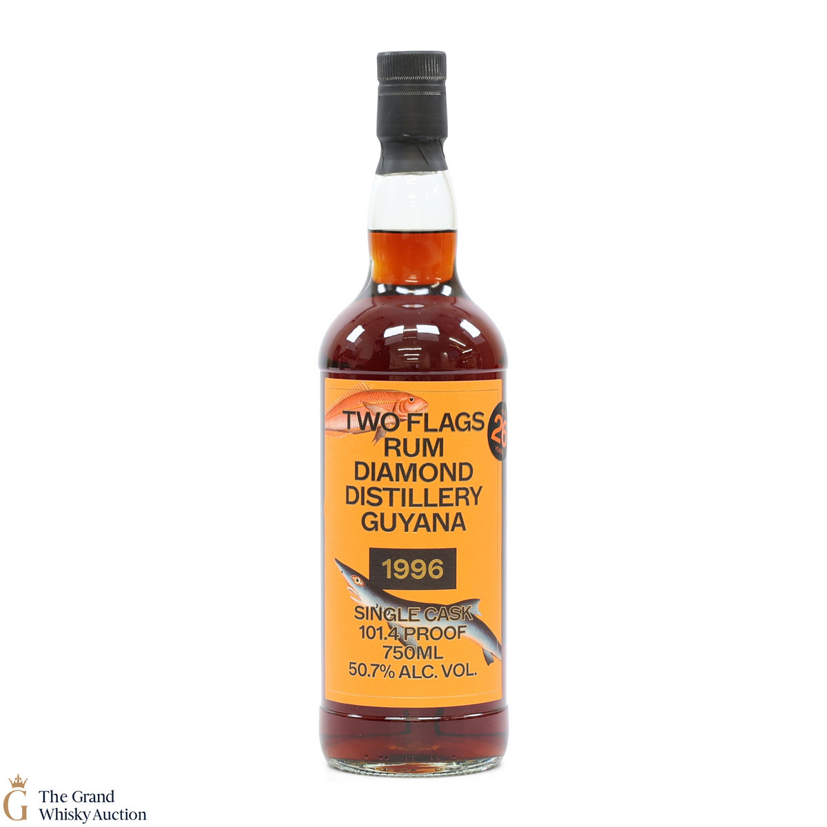 Diamond - 26 Year Old 1996 - Two Flags Rum (75cl)