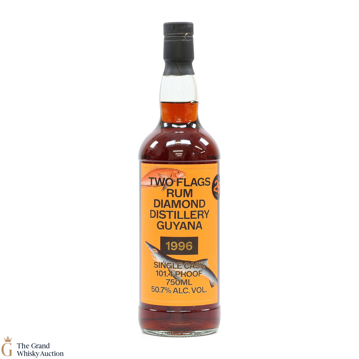 Diamond - 26 Year Old 1996 - Two Flags Rum (75cl)