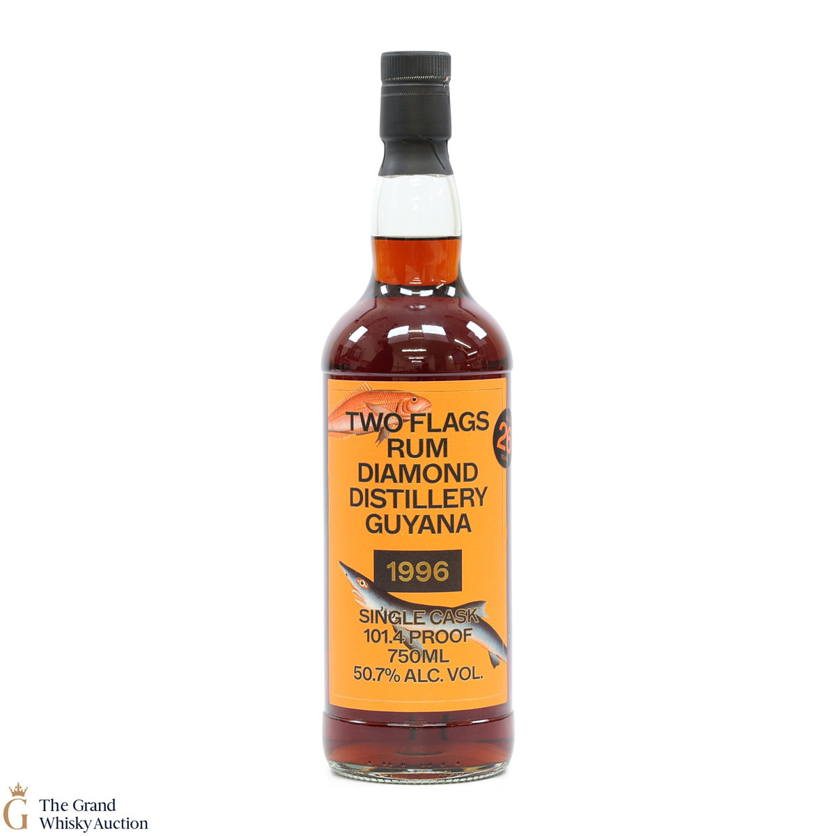 Diamond - 26 Year Old 1996 - Two Flags Rum (75cl)