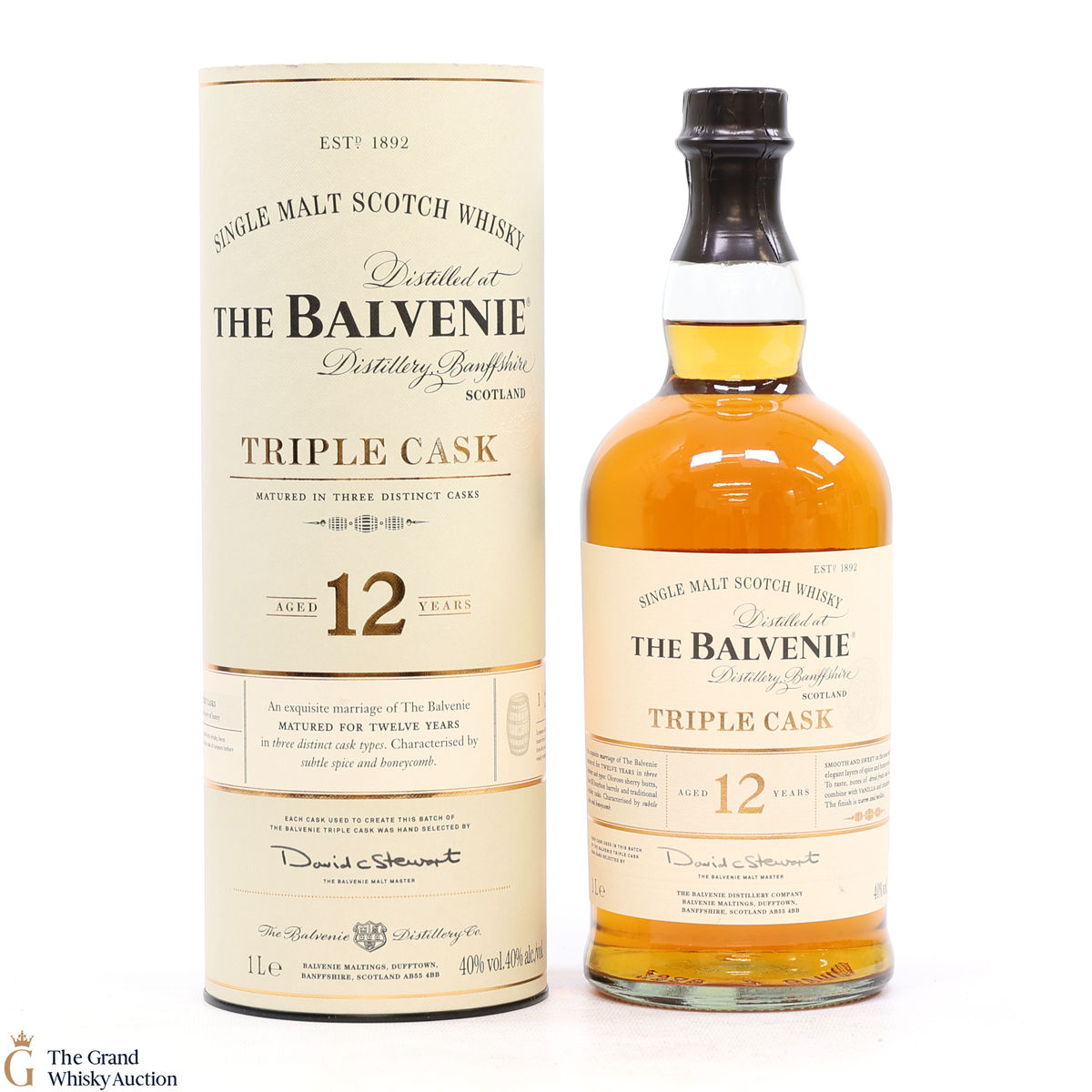 Balvenie - 12 Year Old - Triple Cask (1L)