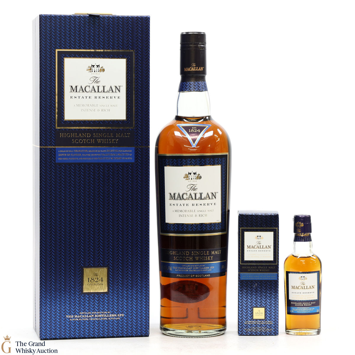Macallan - The 1824 Collection - Estate Reserve - 1x 70cl & 1x5cl 