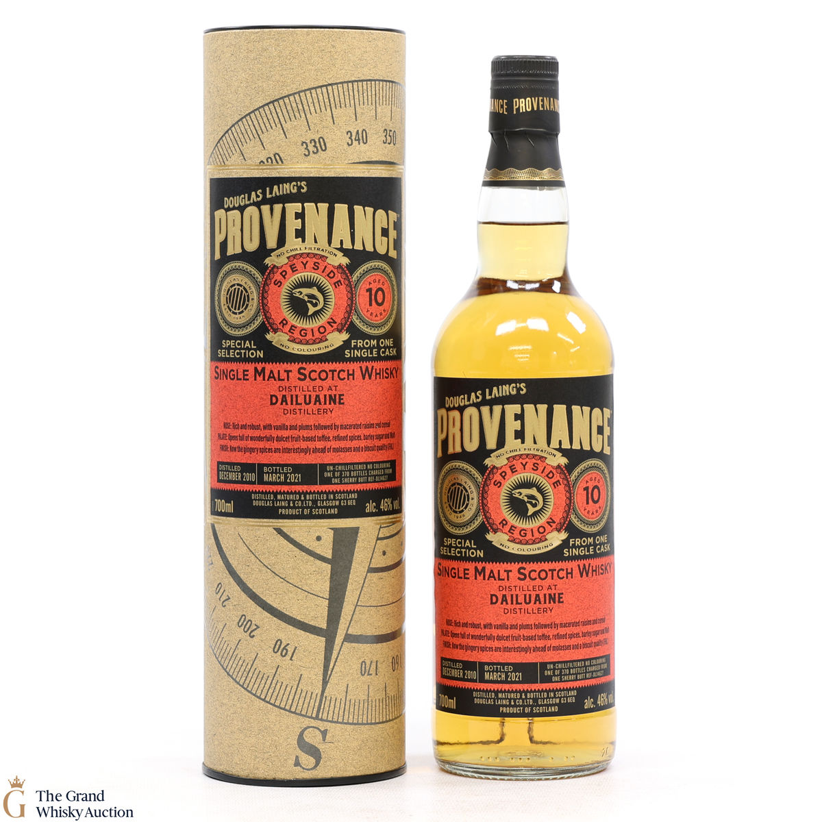 Dailuaine - 10 Year Old 2010 - Douglas Laing's Provenance 