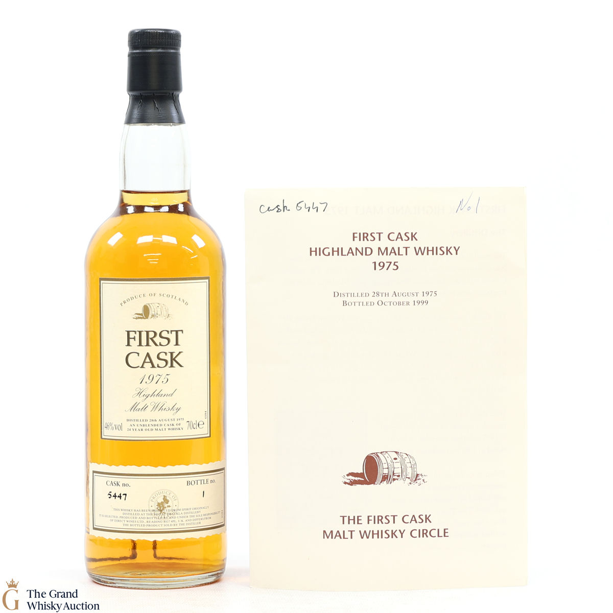 Royal Brackla - 24 Year Old 1975 - First Cask #5447