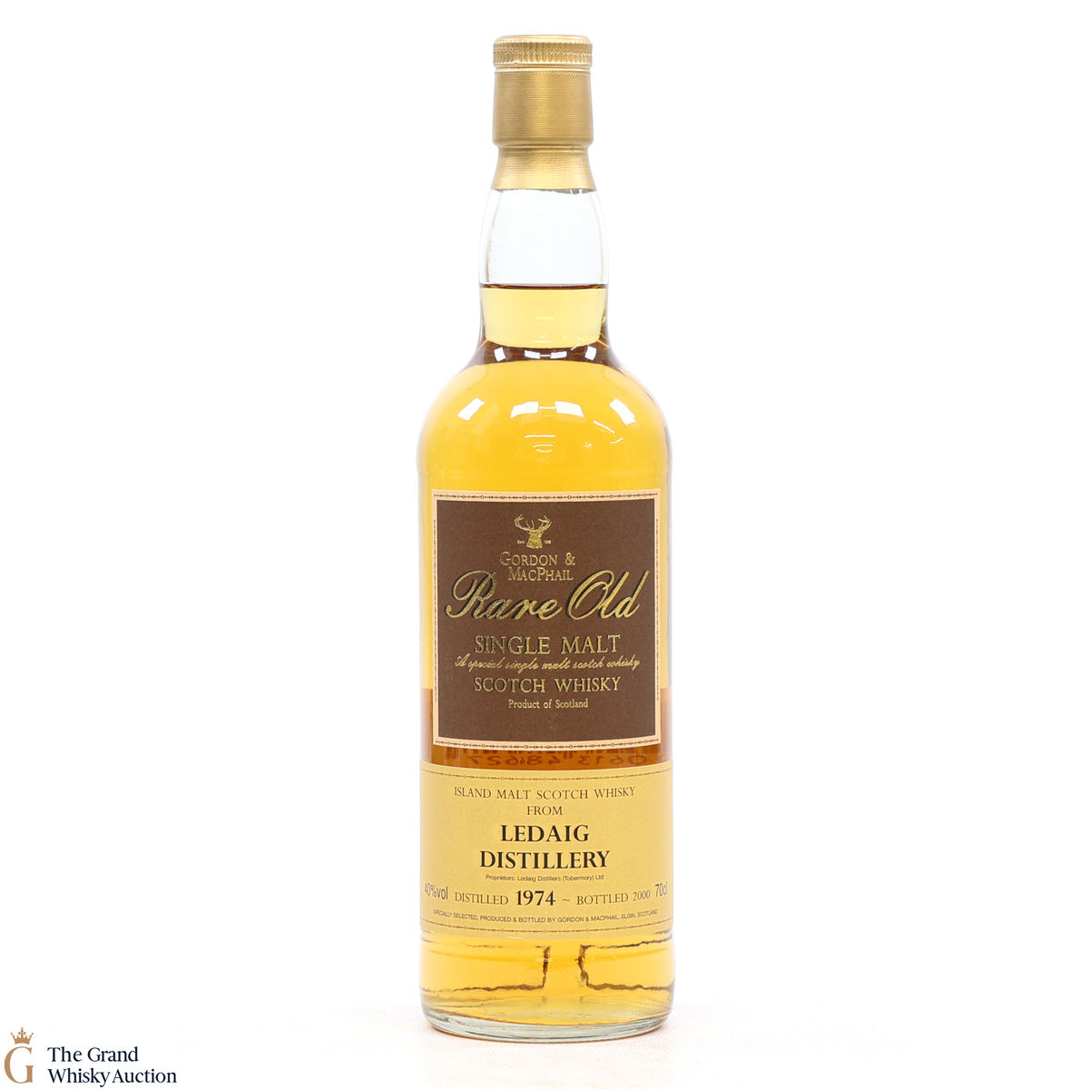 Ledaig - 1974 Rare Old 2000 - Gordon & MacPhail 