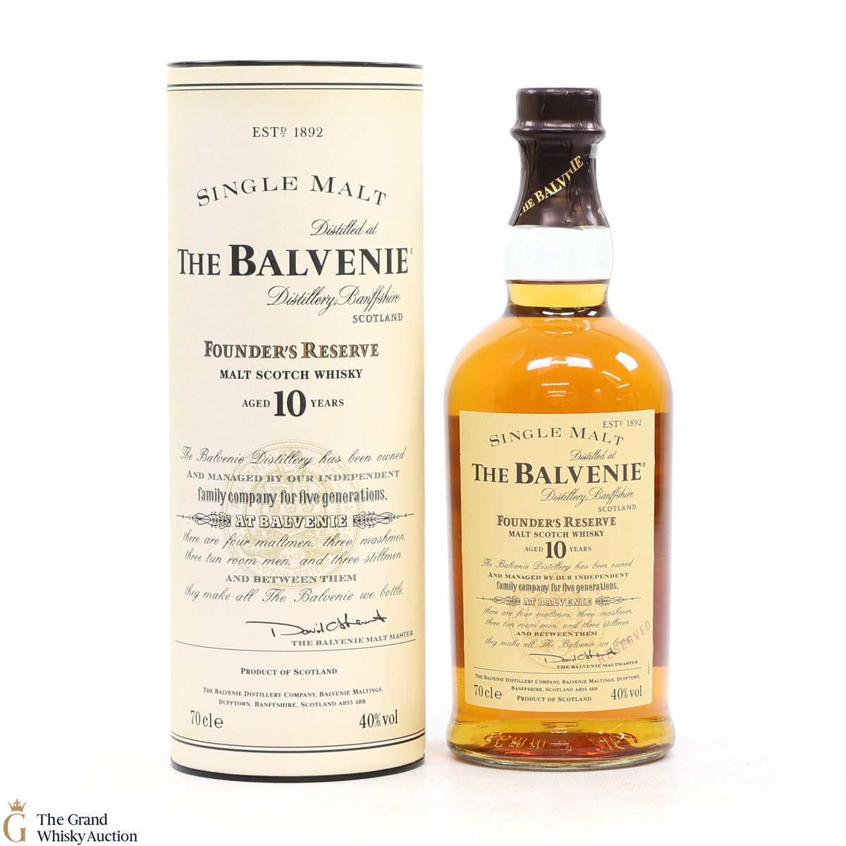 Balvenie - 10 Year Old - Founder's Reserve 