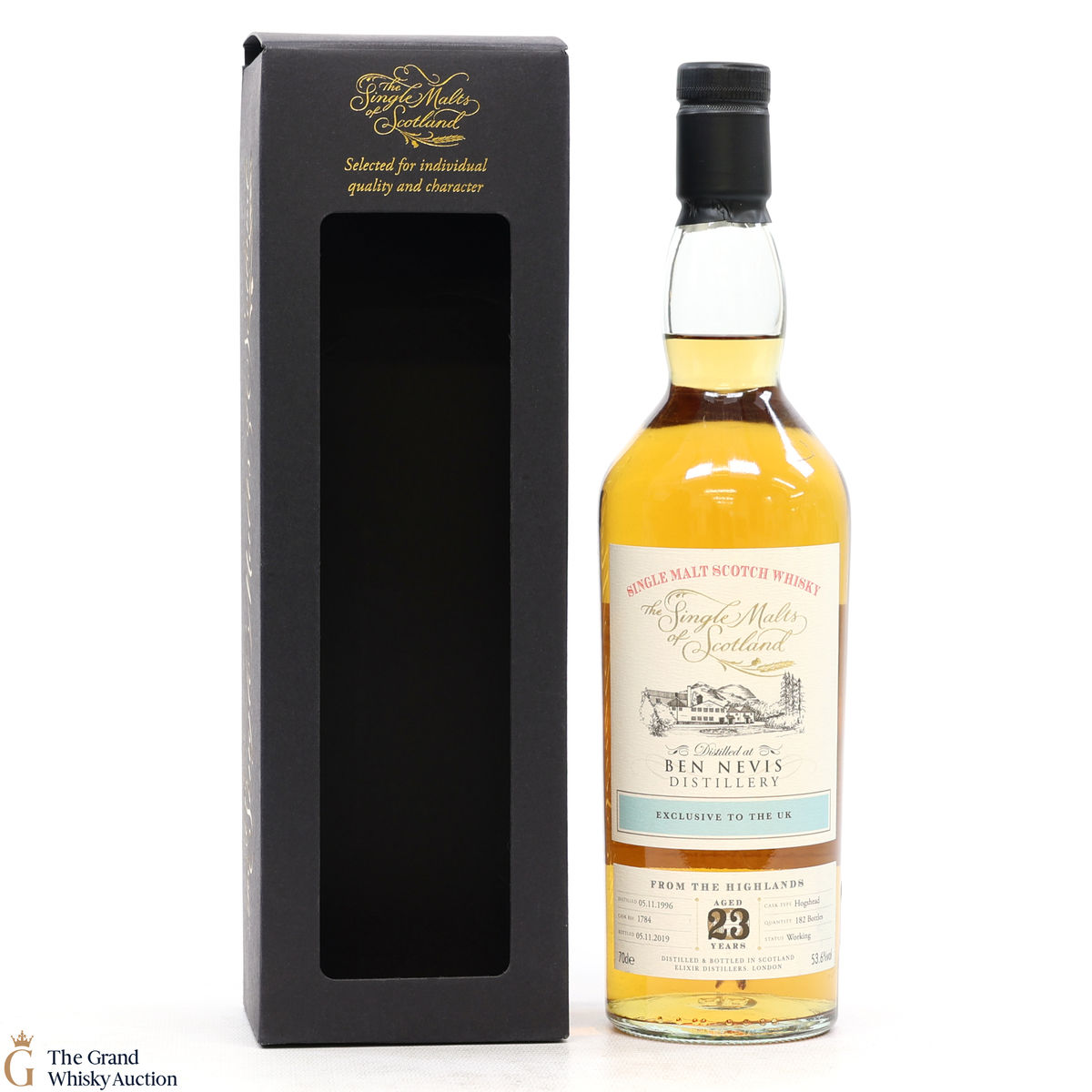Ben Nevis - 23 Year Old 1996 #1784 - Single Malts of Scotland UK Exclusive