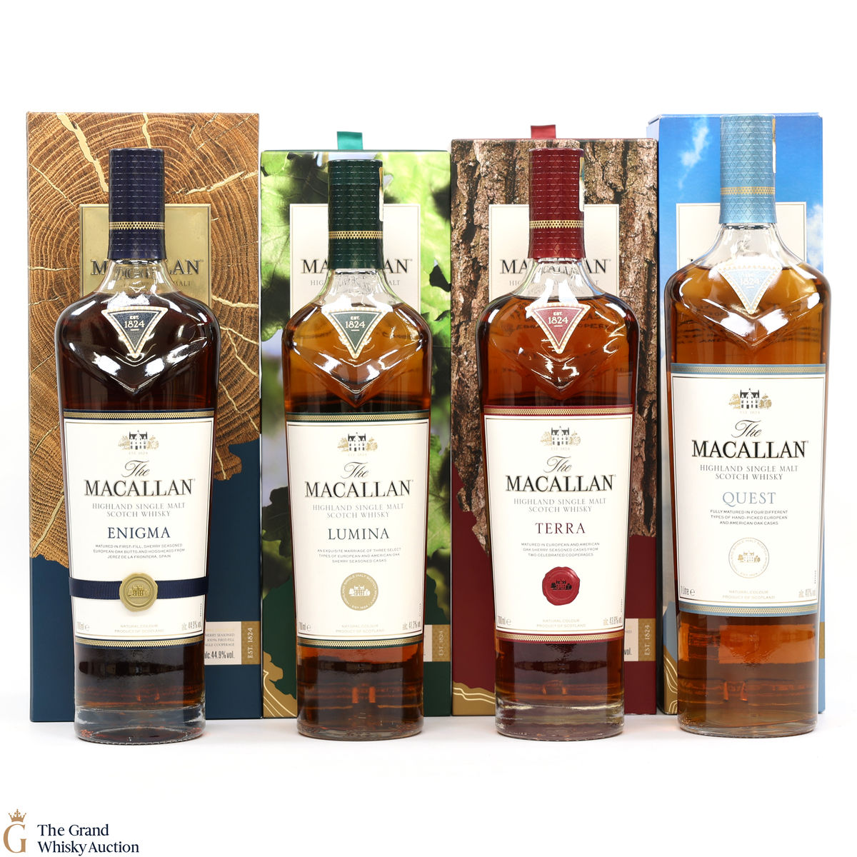 Macallan - The Quest Collection (3 x 70cl & 1 x 1L)
