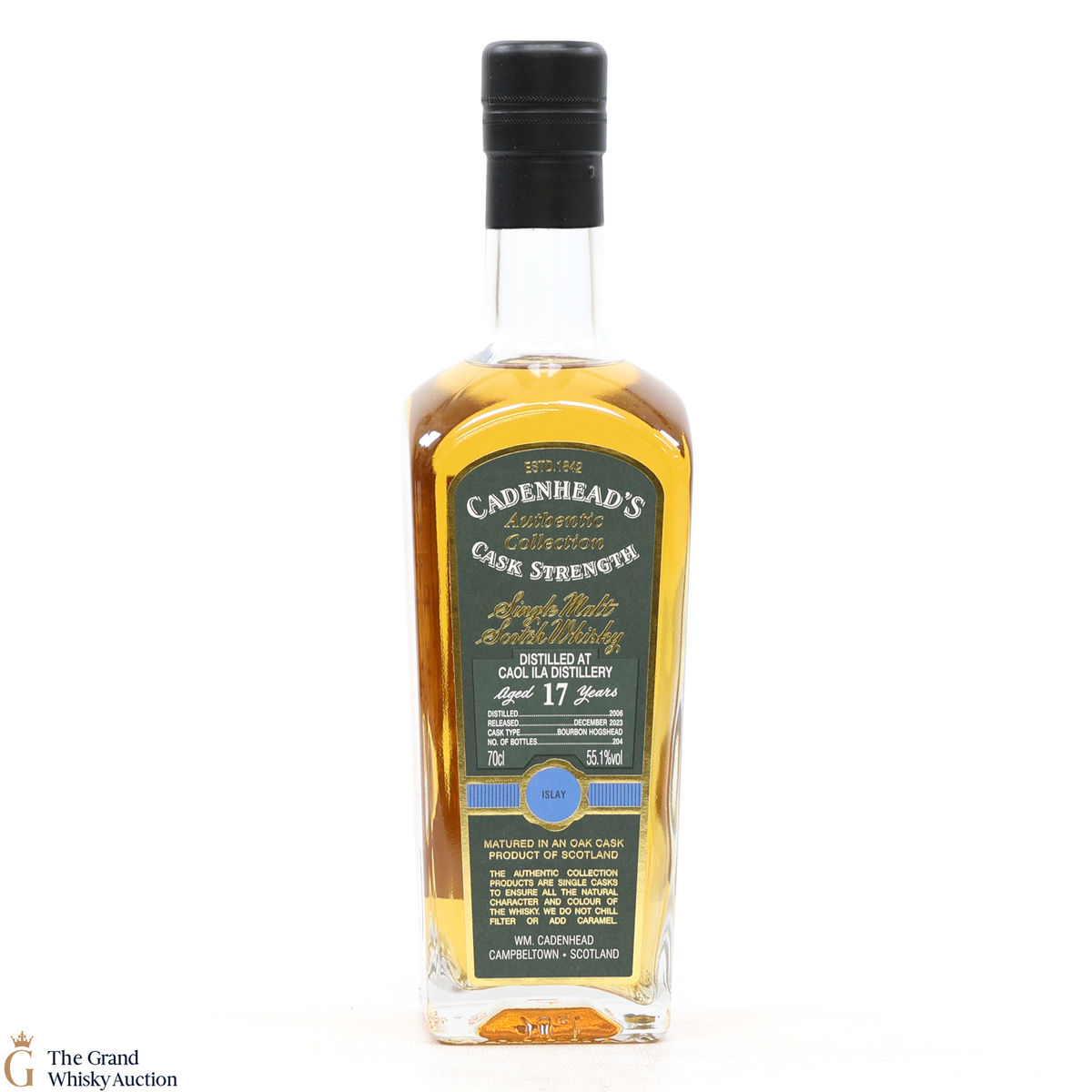 Caol Ila - 17 Year Old 2006 - Cadenhead's Authentic Collection
