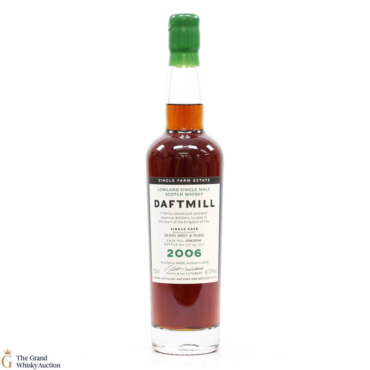 Daftmill - 2006 - Single Cask #039/2006 - (Berry Bros & Rudd)