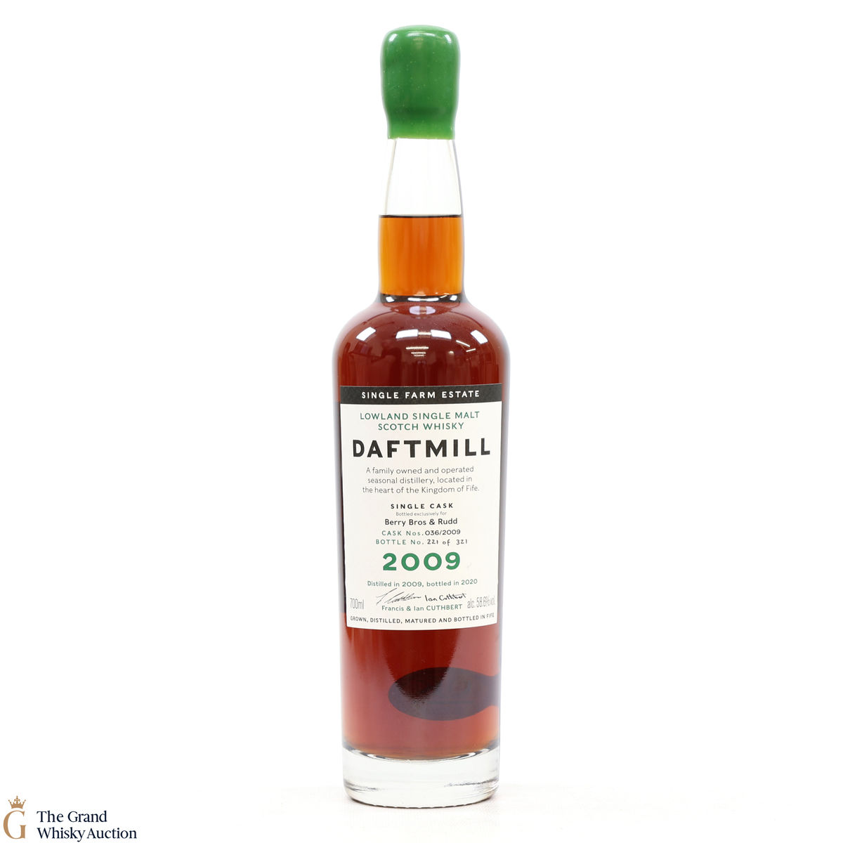 Daftmill - 2009 - Single Cask #036/2009 - (Berry Bros & Rudd)