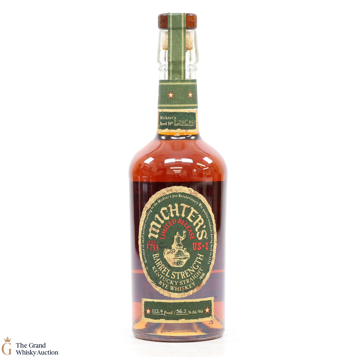 Michter's - Barrel Strength Rye Whiskey 56.2%