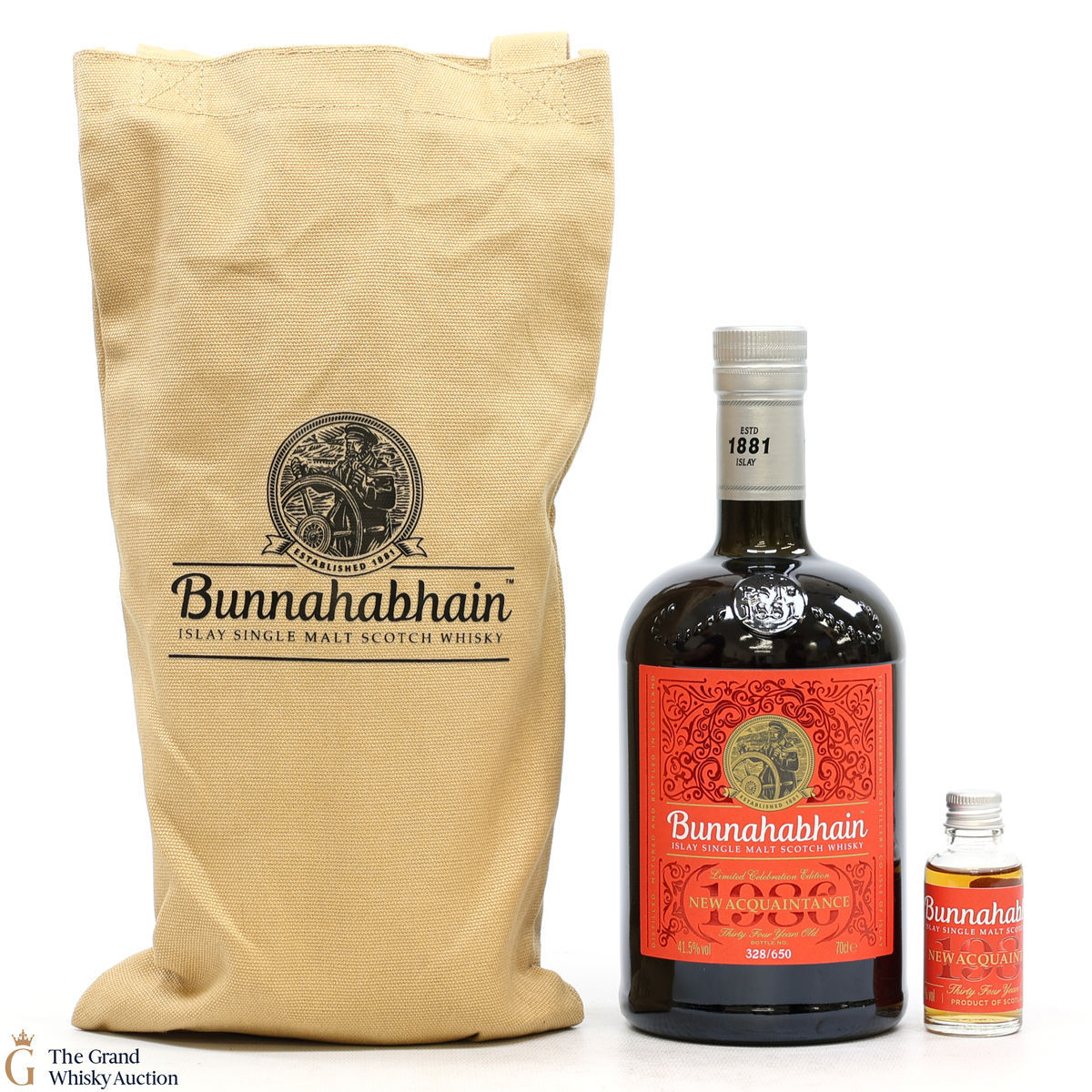 Bunnahabhain - 34 Year Old 1986 - New Acquaintance 2021 (& 3cl sample)