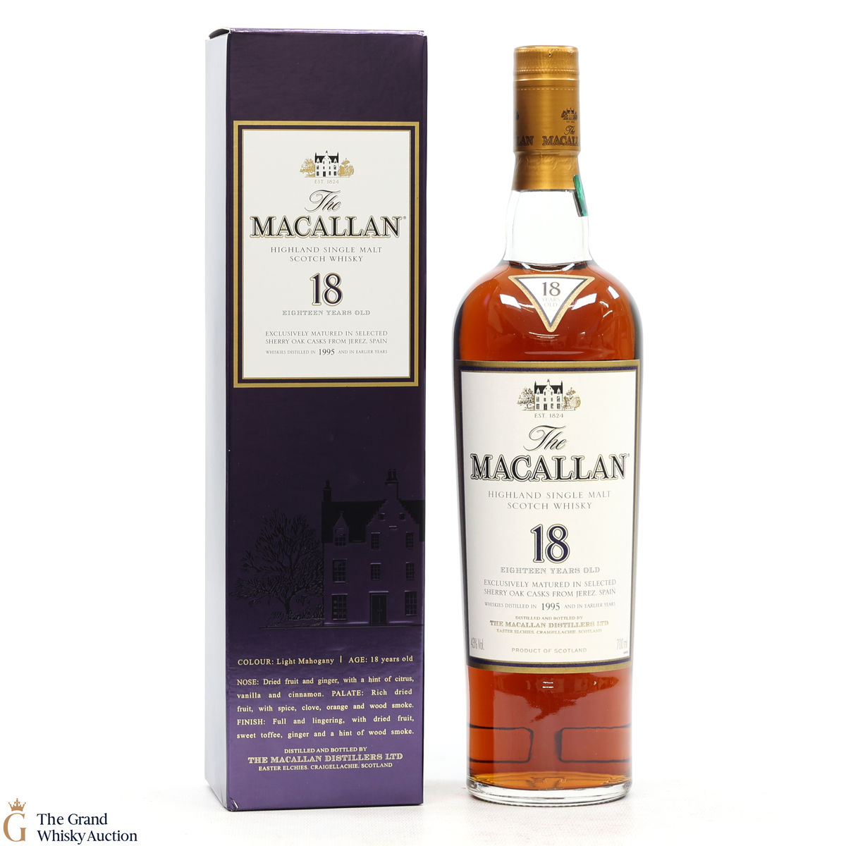 Macallan - 18 Year Old Sherry Oak (1995)