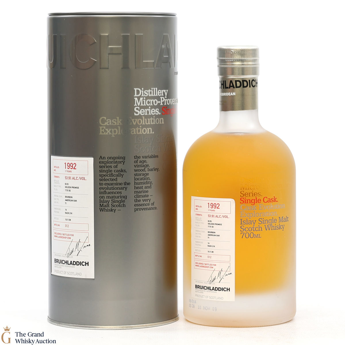 Bruichladdich - 17 Year Old 1992 - Micro Provenance #71