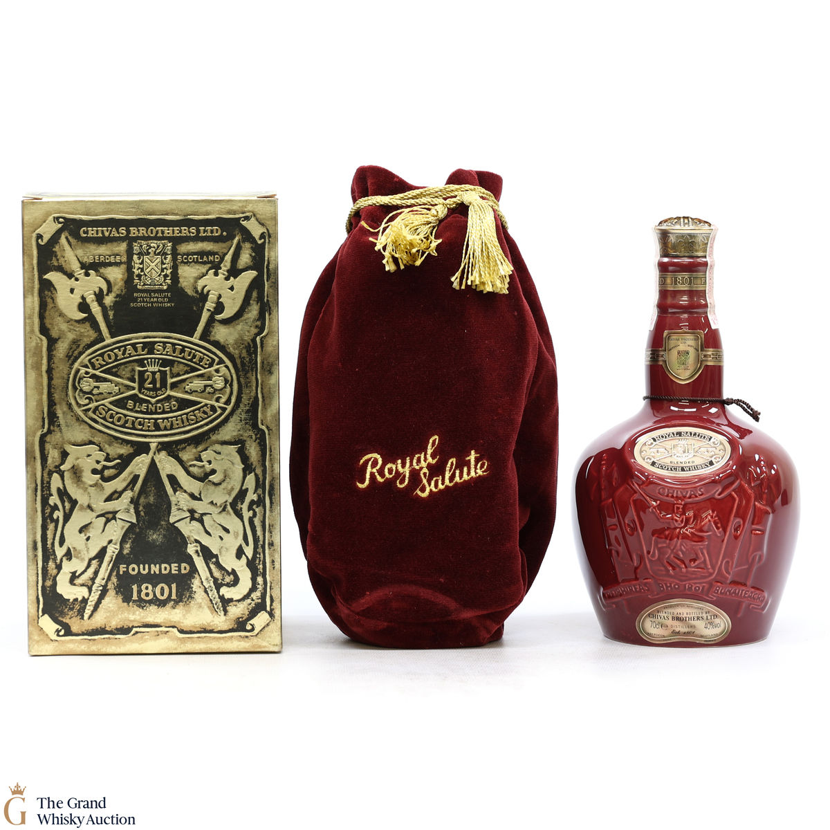 Chivas - Royal Salute - 21 Year Old - Ruby Flagon