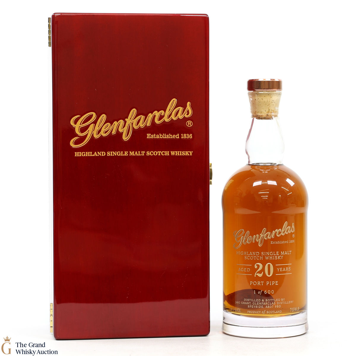 Glenfarclas - 20 Year Old - Port Pipe Decanter