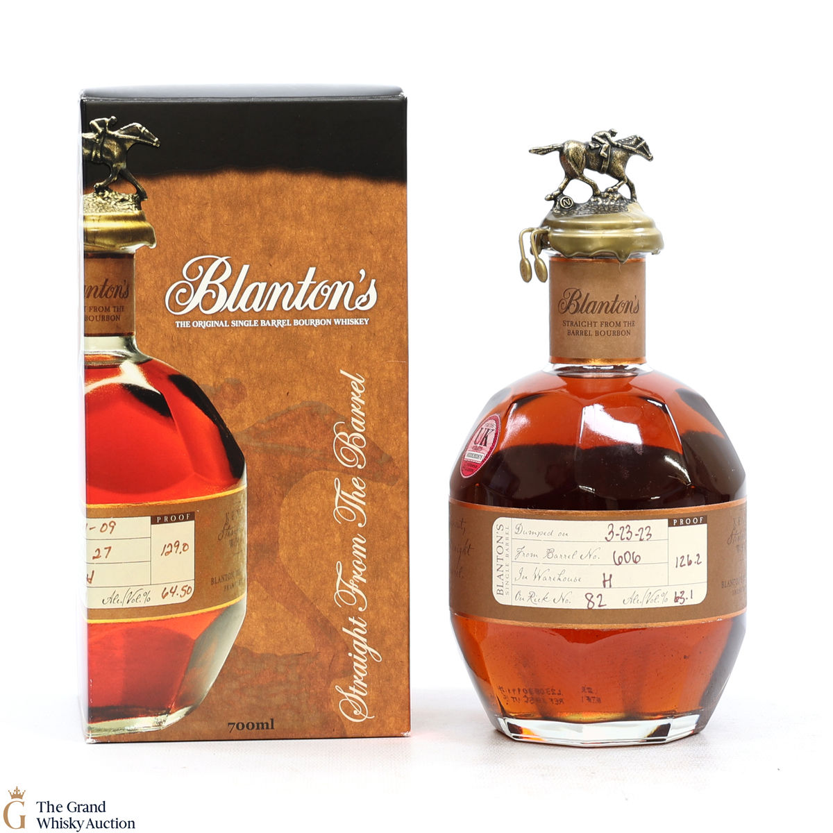 Blanton's - Straight From The Barrel - Cask Strength (63.1% ABV)