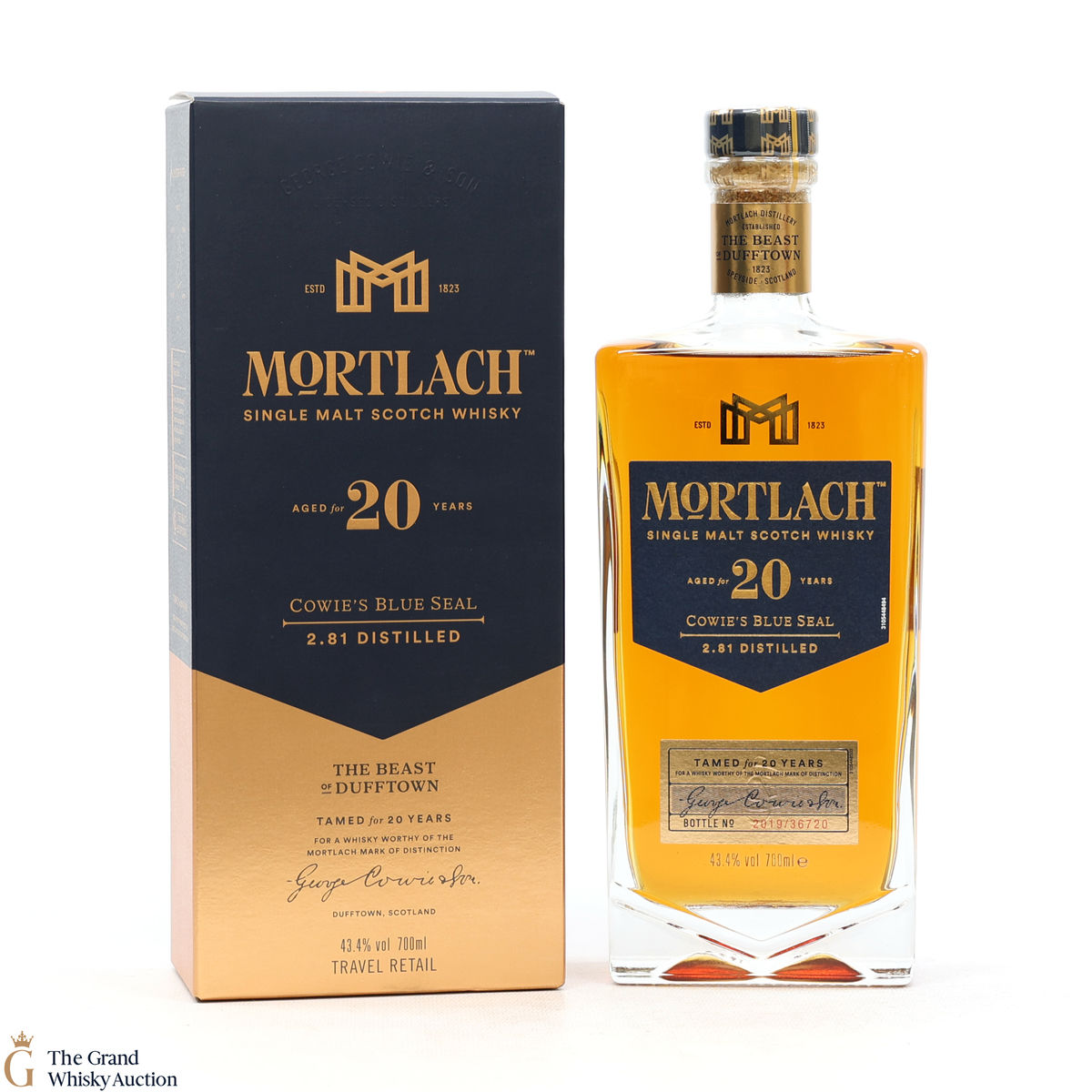 Mortlach - 20 Year Old Cowies Blue Seal 2.81