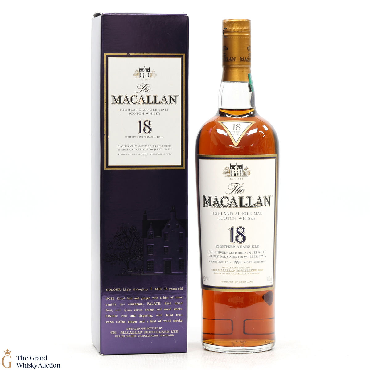 Macallan - 18 Year Old Sherry Oak (1995)