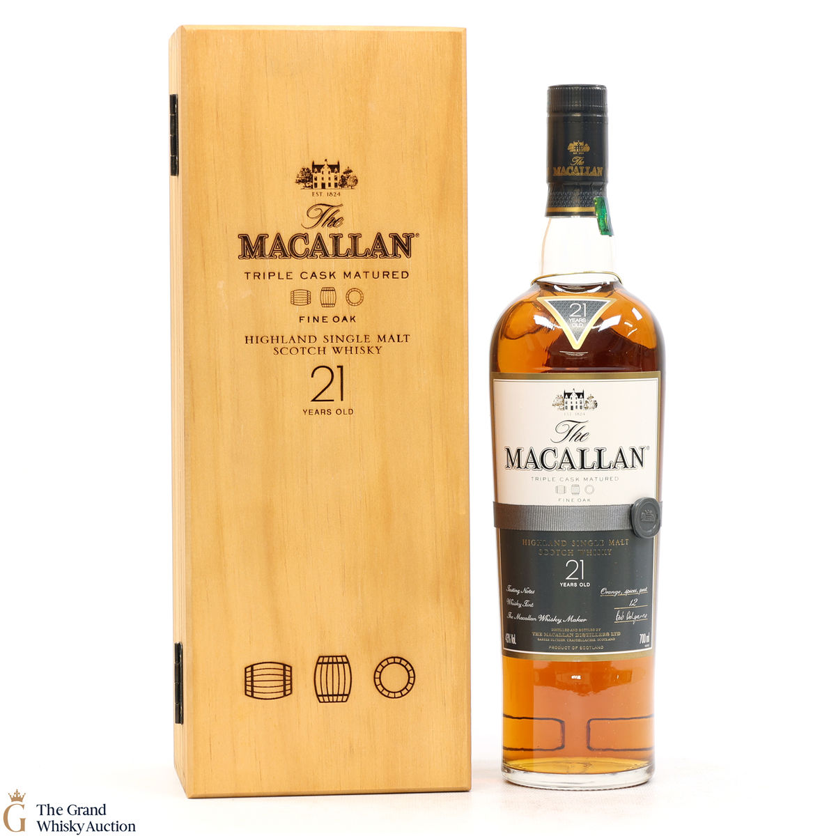 Macallan - 21 Year Old - Fine Oak