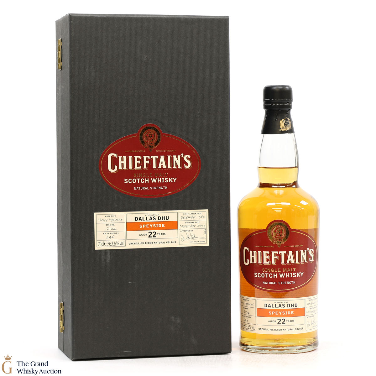 Dallas Dhu - 22 Year Old 1980 #2104 - Chieftain's